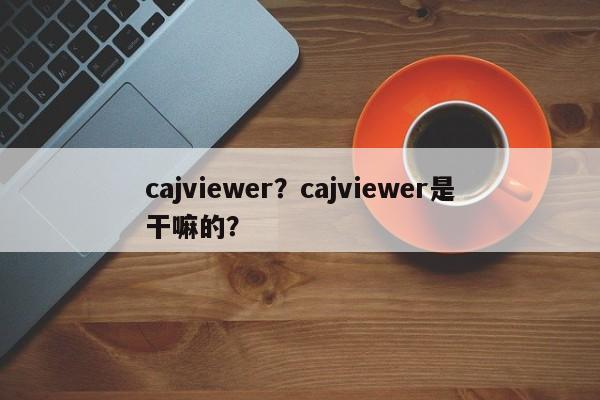 cajviewer？cajviewer是干嘛的？
